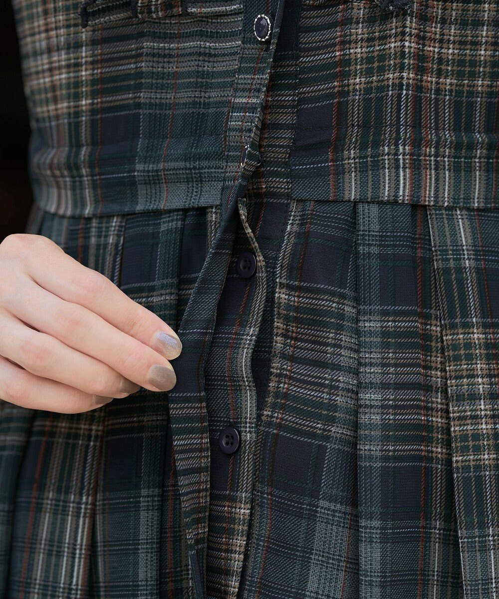 Tiaclasse L 【洗える】フリルワンピース 