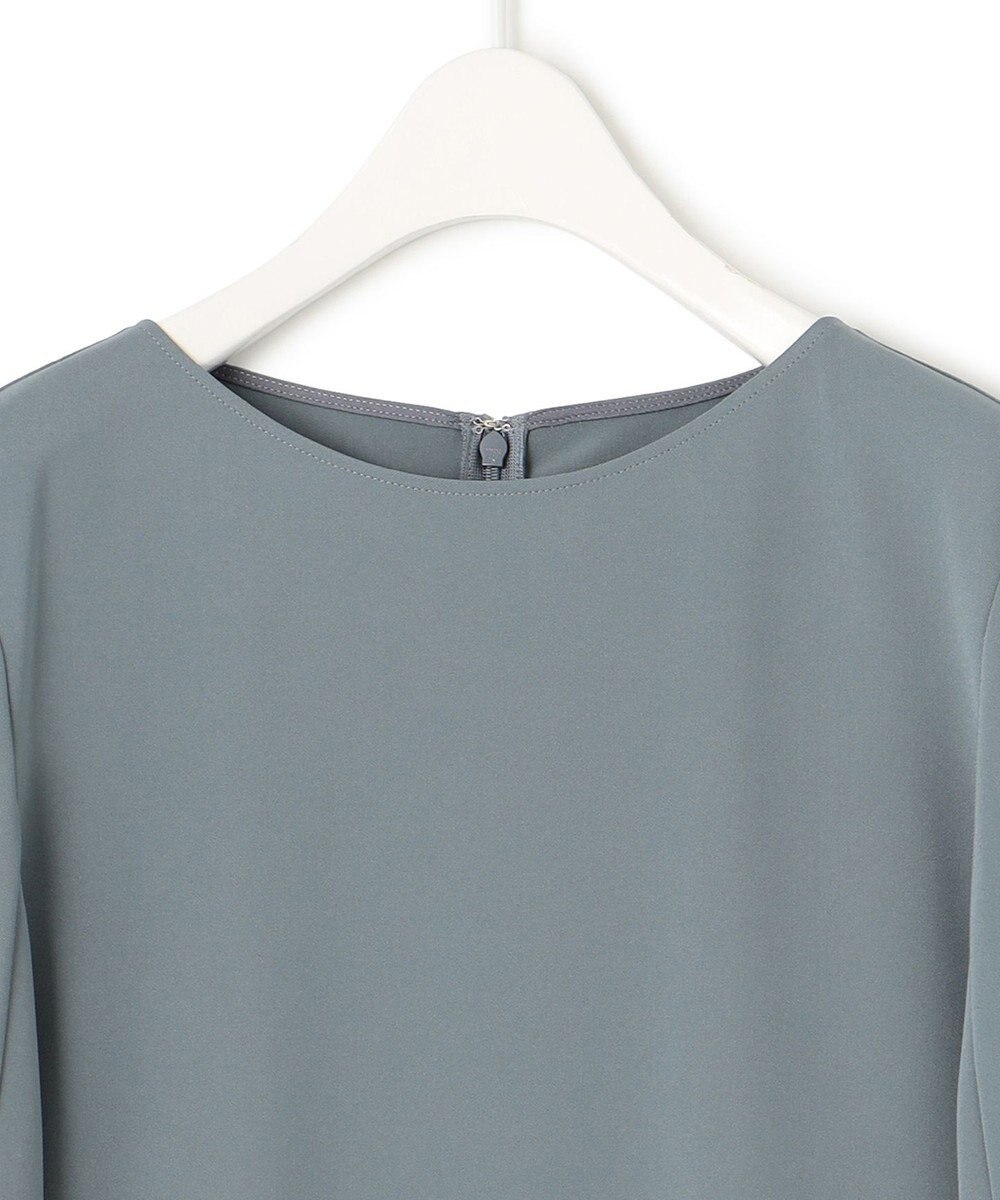 ICB 【新色追加・防シワ・速乾・洗える】Fied スリットスリーブブラウス 