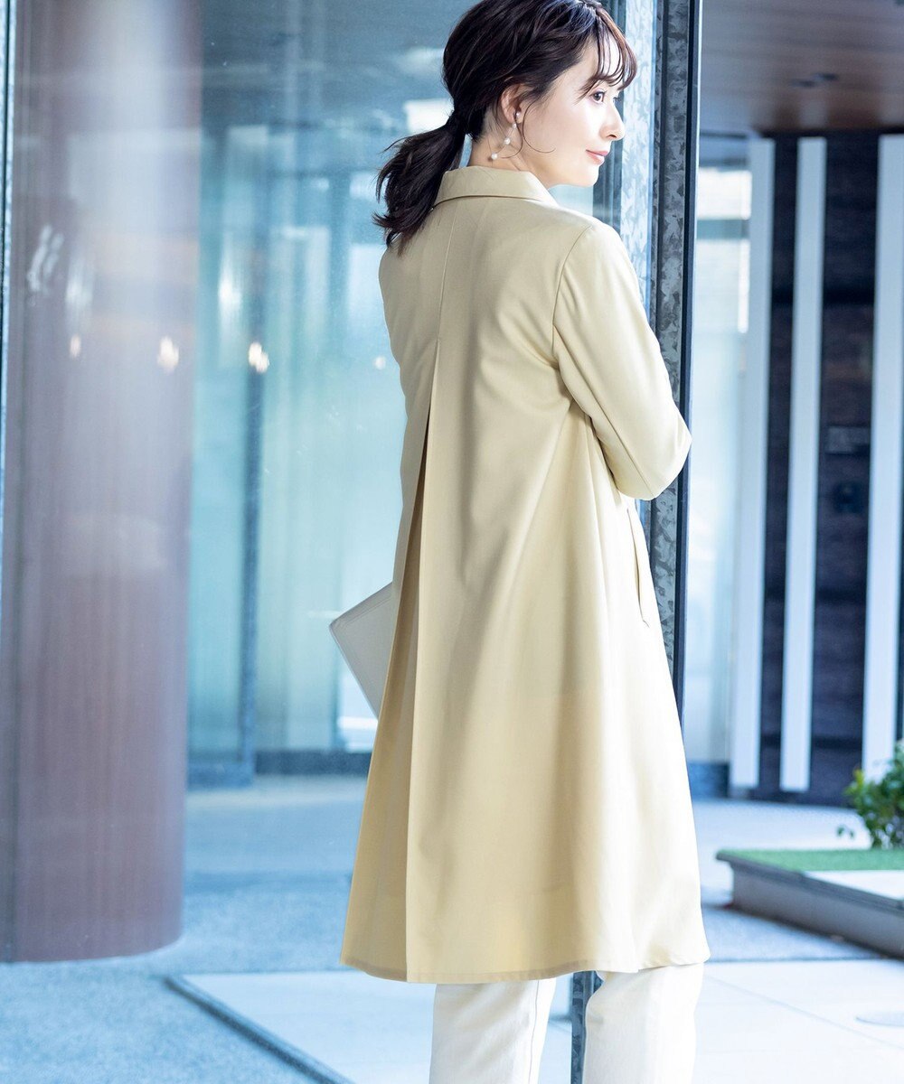 Tiaclasse L 【洗える】ステンカラーコート 