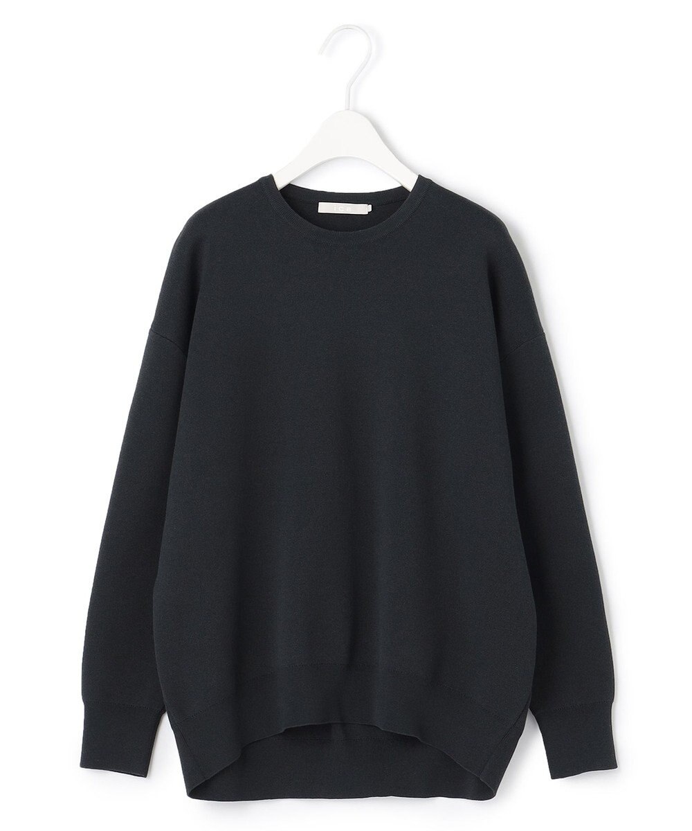 ICB 【洗える】コットンポリエステルスムース プルオーバー 