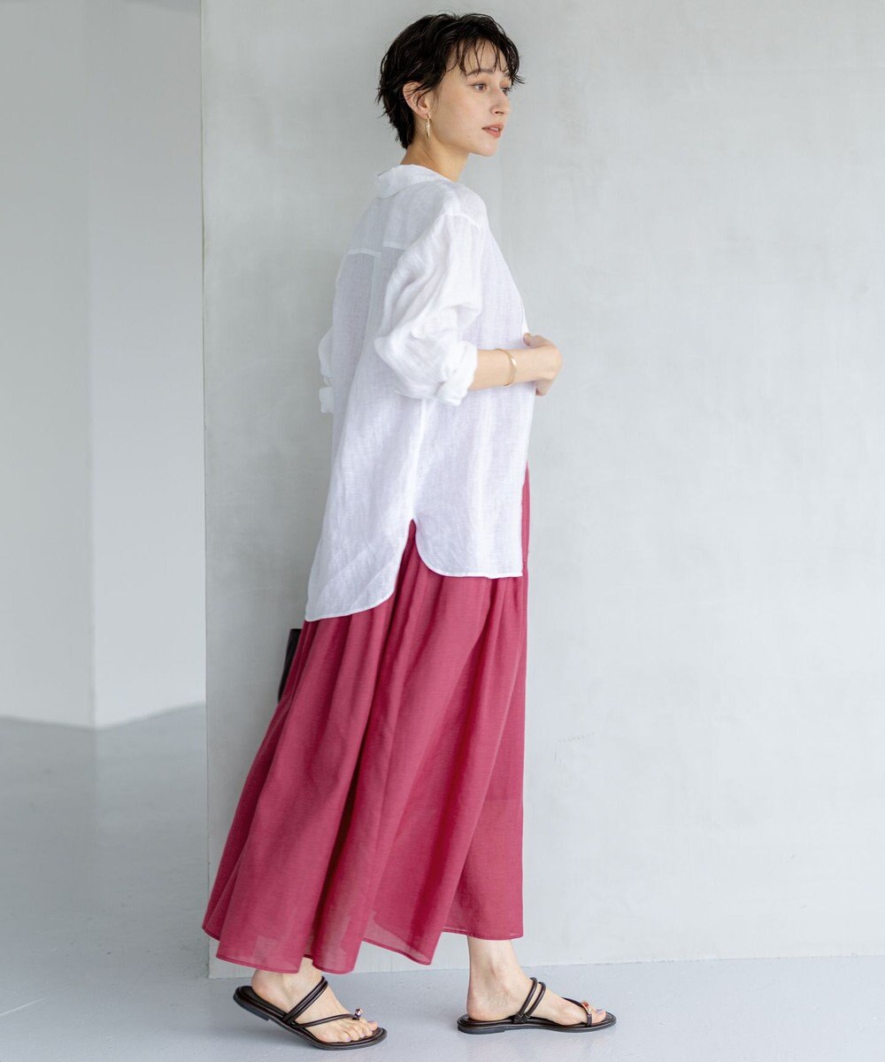 23区 LIBECO ベーシック シャツ 