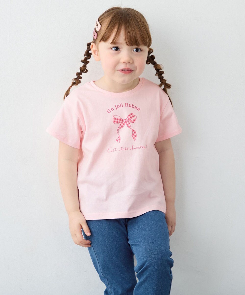 ANY KIDS 【一部店舗/WEB限定】【綿100%】プリント 半袖Tシャツ 