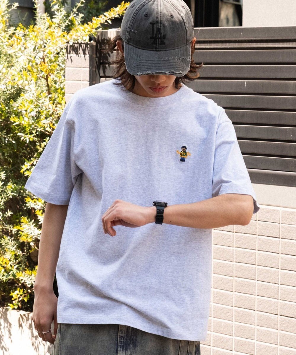 WEGO 【MLサイズ展開/綿100%】グラフィックワンポイントT（SS） 