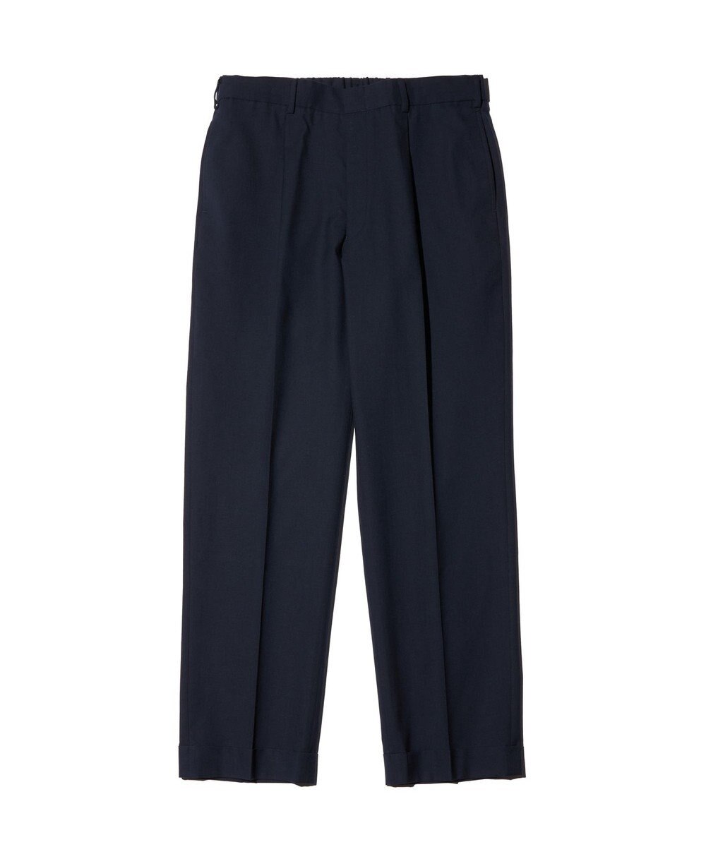 J.PRESS MEN 【J.PRESS ORIGINALS】Magic Cuba Wool Cotton Hopsack Spindle Piped stem１tuck / Made in Japan 