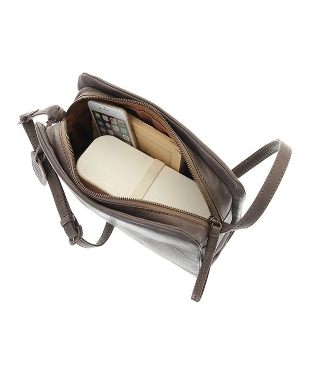 genten ゴートベーシック スクエアショルダーバッグ 