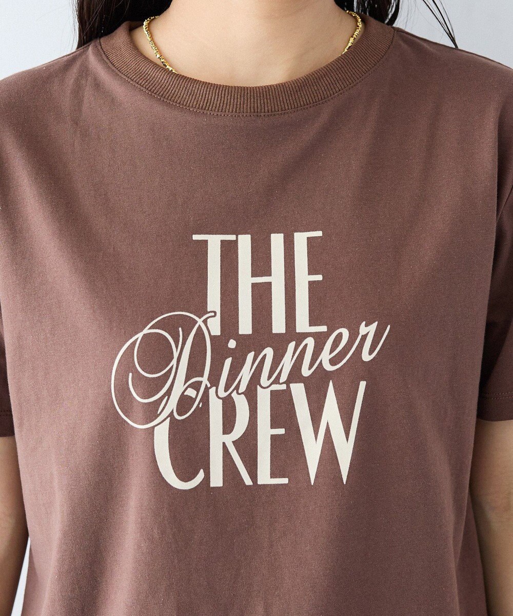 CRAFT STANDARD BOUTIQUE フロッキープリントＴシャツ 