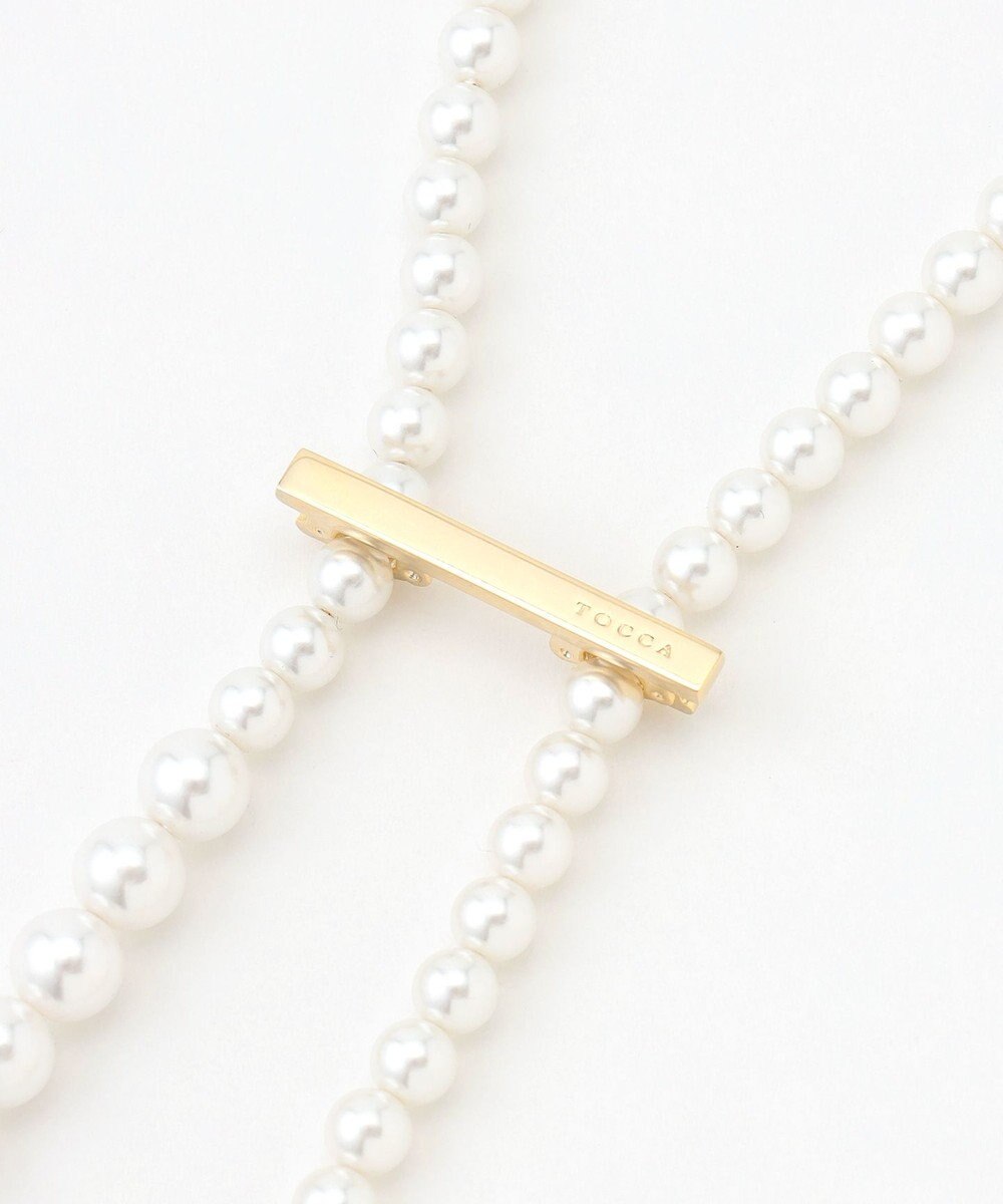 TOCCA RANDOM PEARL LARIAT NECKLACE ネックレス 