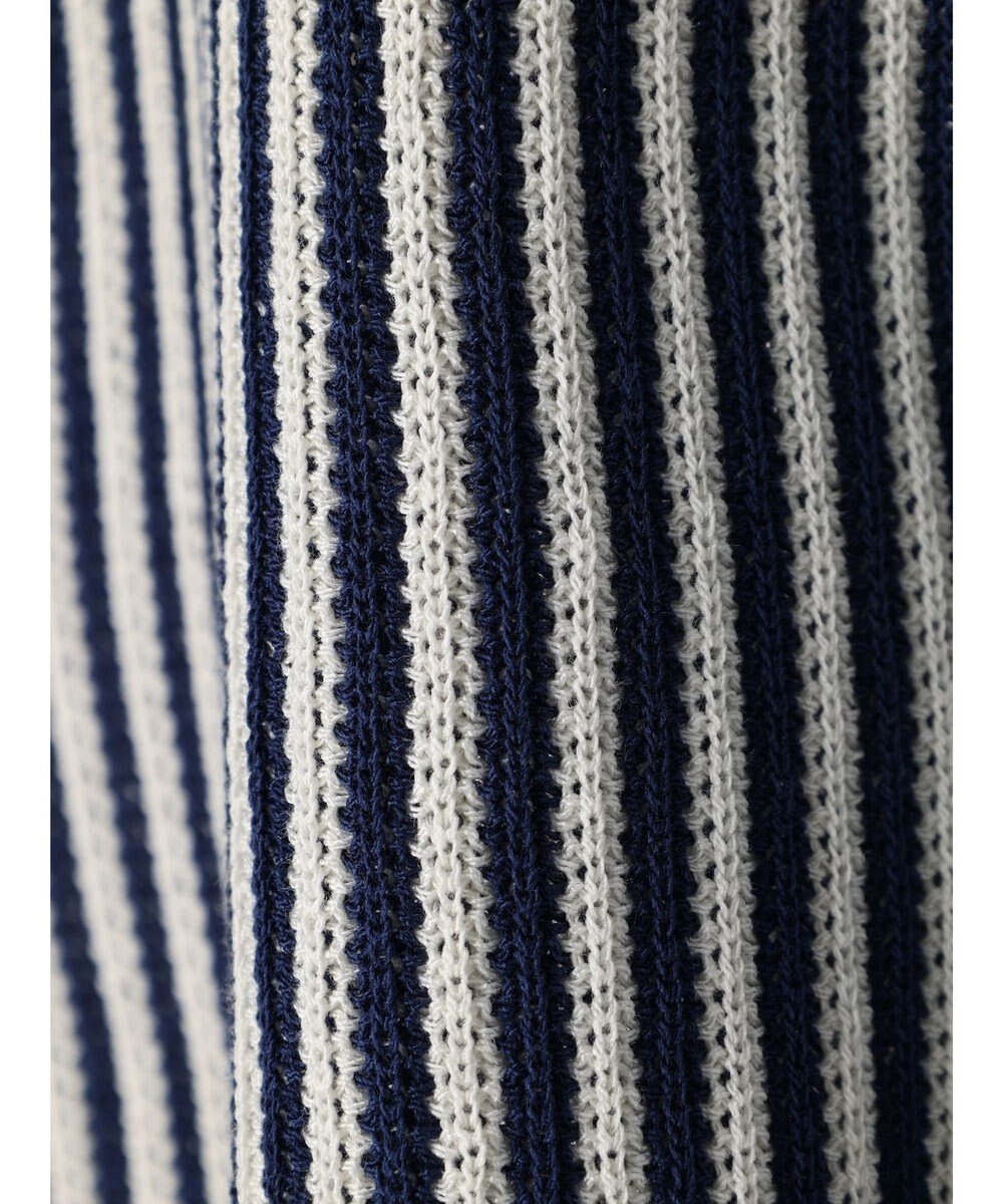 Green Parks ストライプドロストベスト 