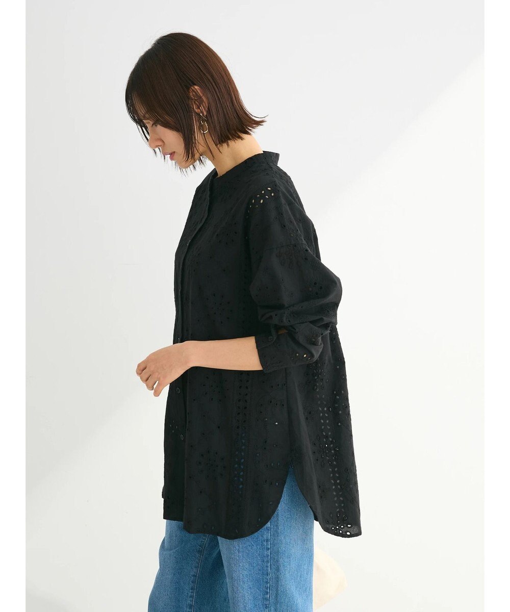 Green Parks ・ＳＵＧＡＲ　ＳＰＯＯＮ　刺繍レースシャツチュニック 