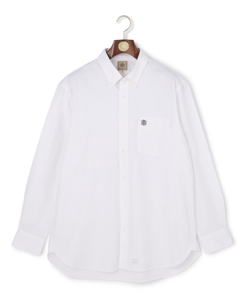J.PRESS MEN 【KING SIZE】【IVY SHIRTS / 8色展開】オックスフォードオーバル シャツ /B.D. 