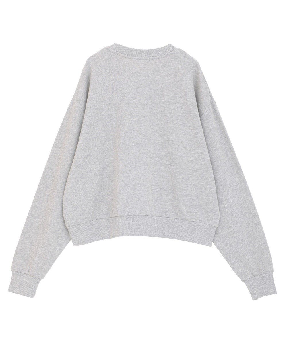 Green Parks Lucifer/ルシファー/レース英字ロゴスウェット 