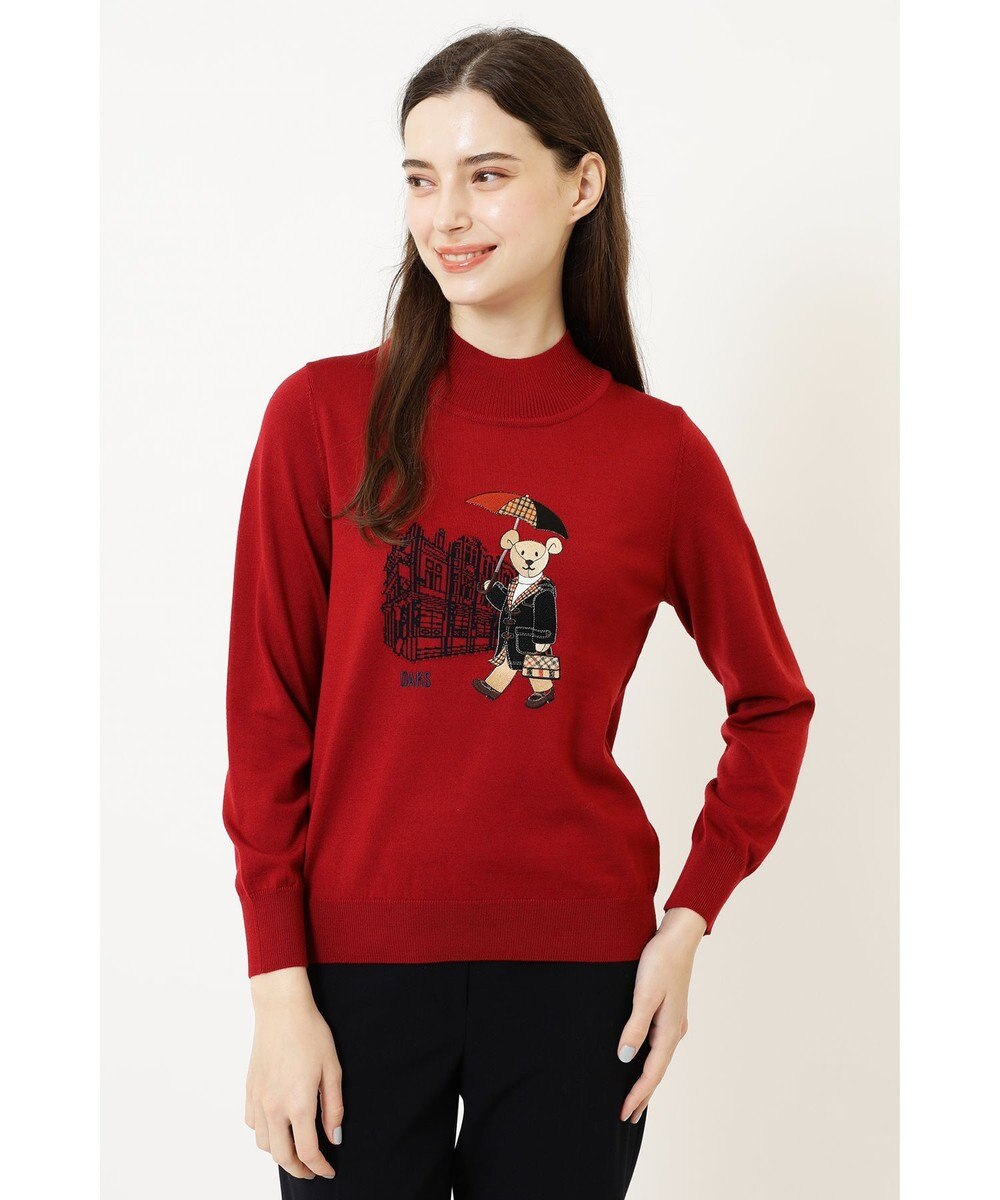 DAKS ダッフルコートベアハイネックニット 