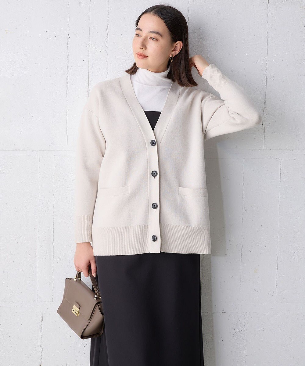 UNFILO スポンジニット カーディガン 