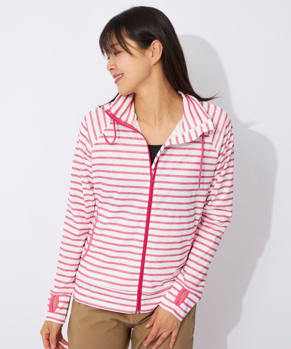 OP／FILA 【FILA】ボーダーUVウェア付水着４点 