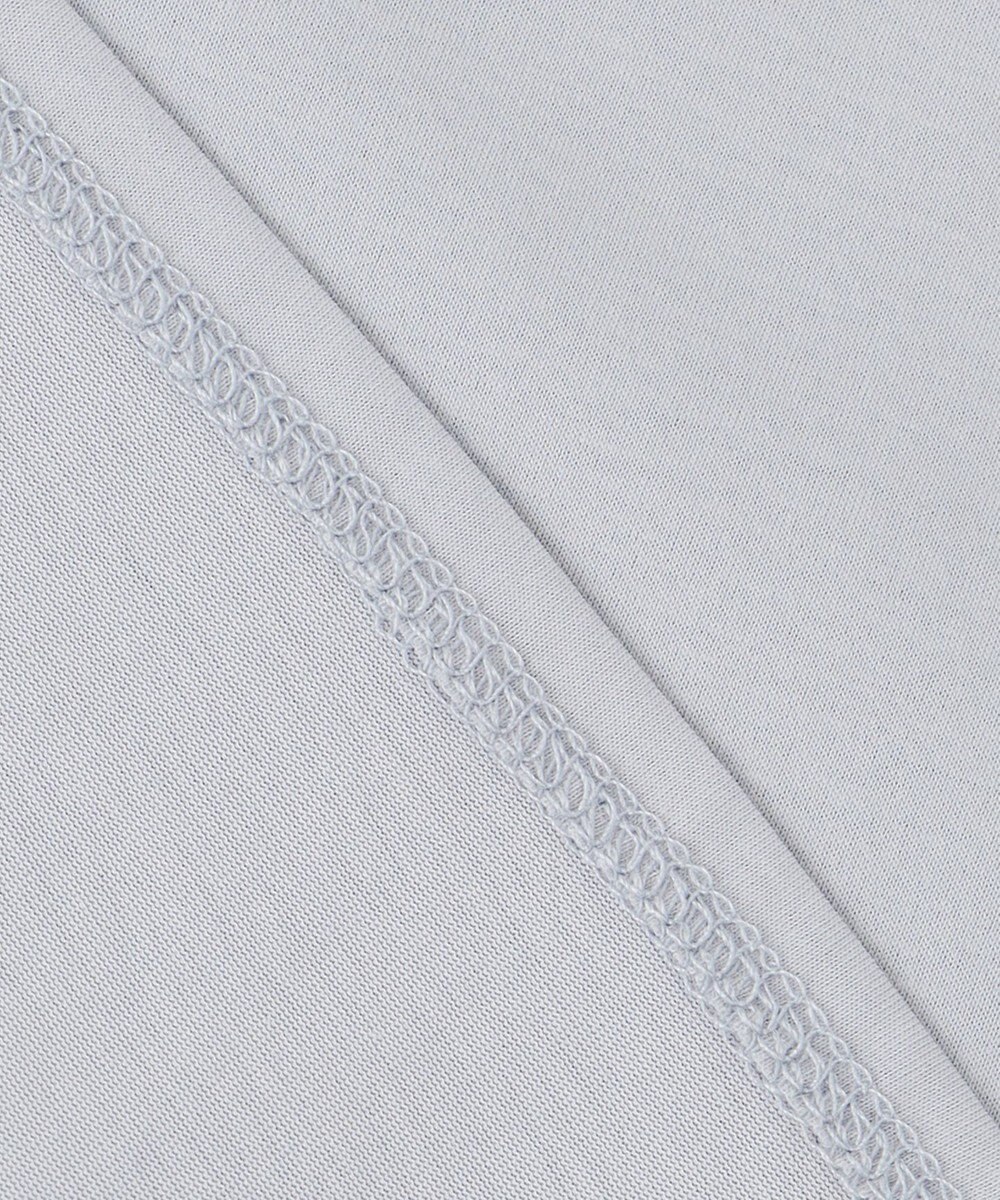 J.PRESS LADIES L コンビジャージー フリルネック カットソー 