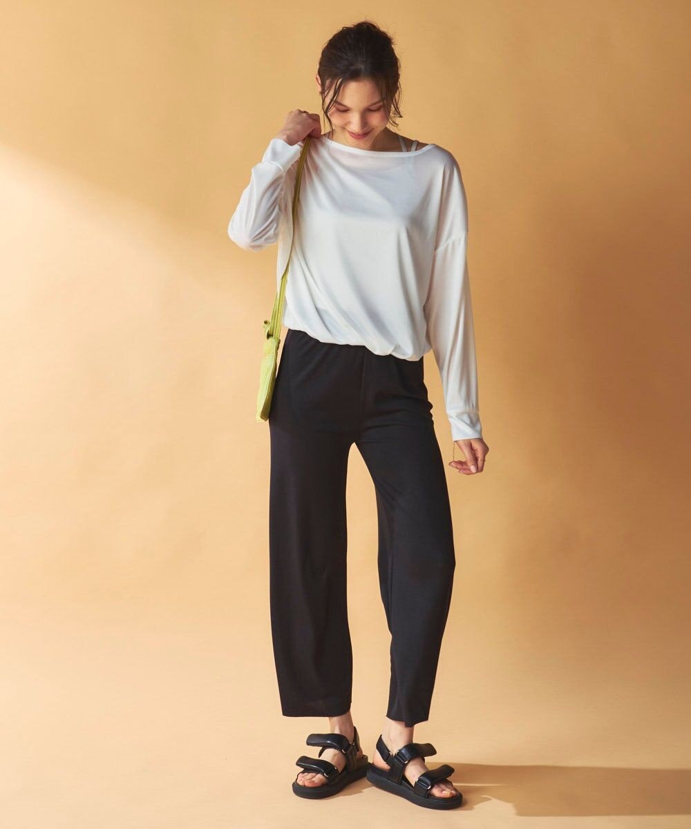 OP／FILA 【Ocean Pacific】ドロスコード付き長袖ラッシュガード　上下2点セット 