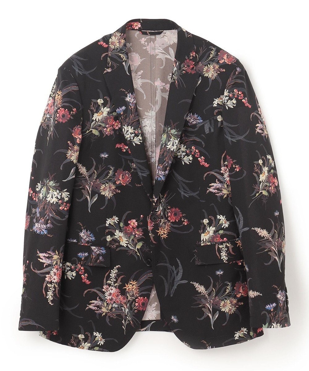 JOSEPH HOMME クールドッツストレッチ花柄　ジャケット 