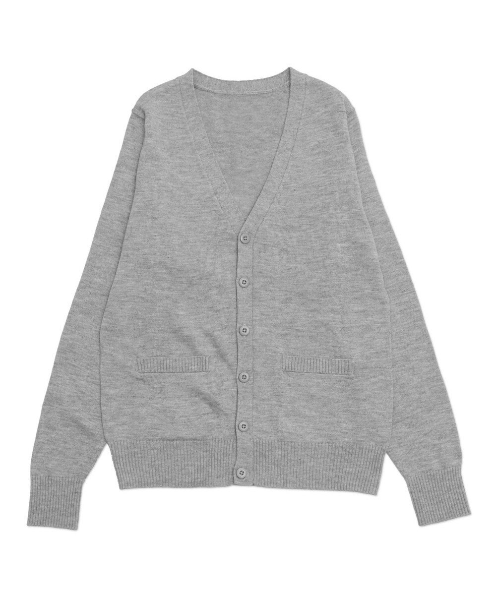 WEGO 【WEB限定/2025年秋冬新作//洗濯OK/毛玉レス/MLXLサイズ展開/オフィス/カジュアル】ベーシックニットカーディガン 