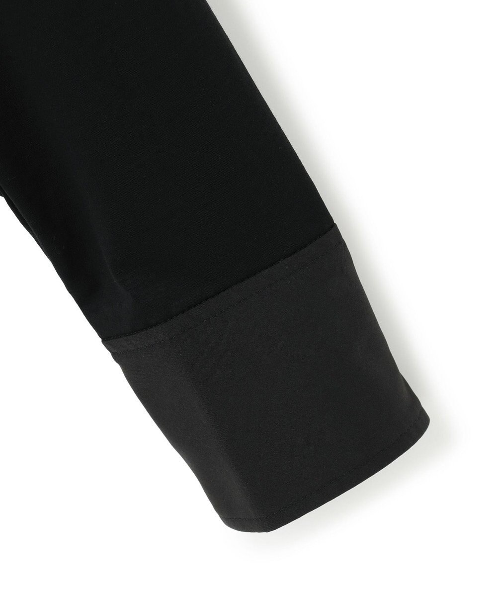 ICB 【洗える】 コンビネーションジャージー ヘンリーネックカットソー 