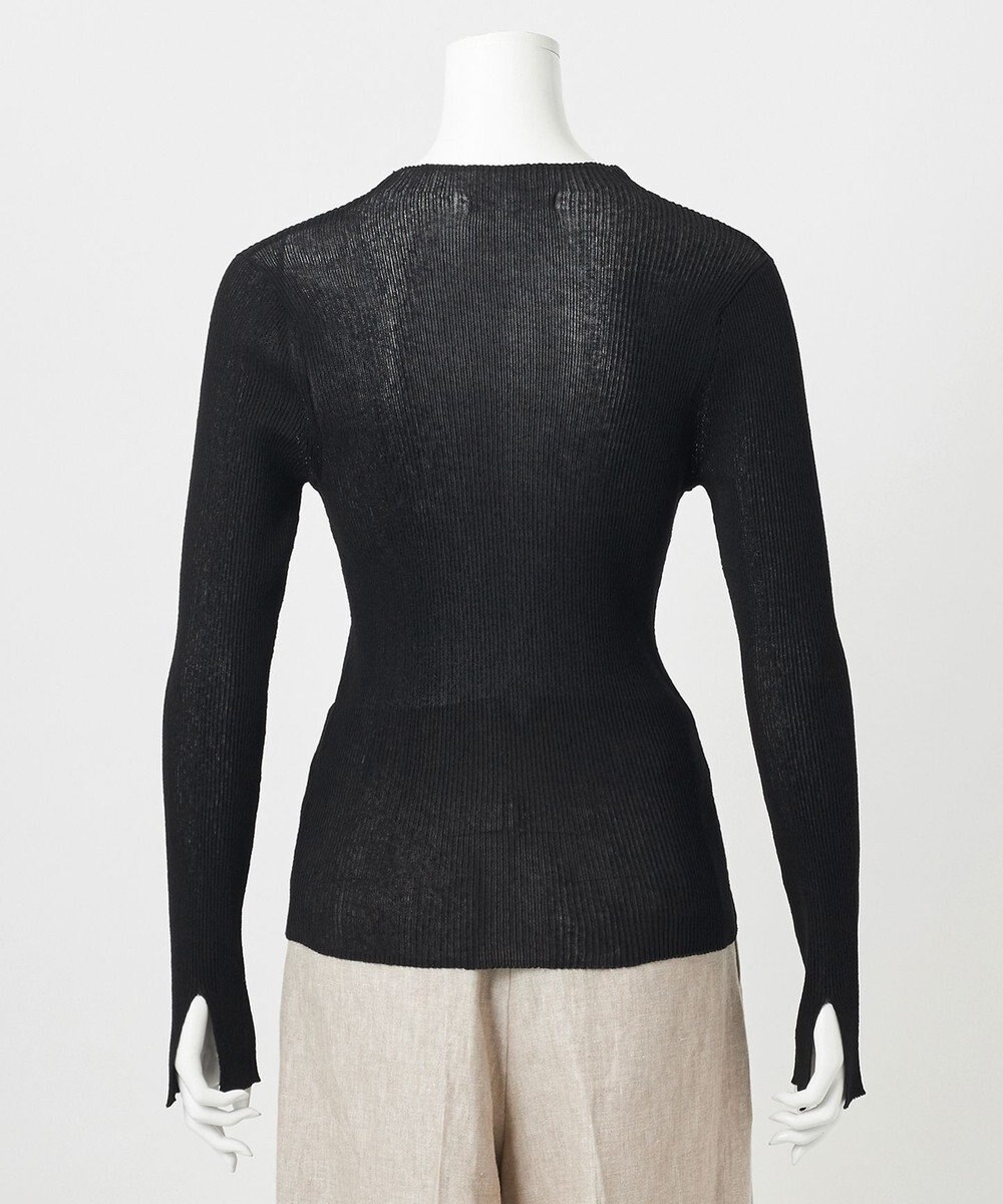 23区 S 【GOLD LABEL】コットンリネンシアー ニット 