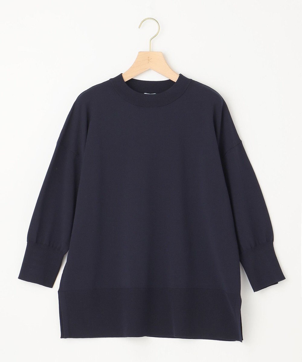 組曲 S 【WEB限定】コットンポリエステル リラクシーニット 