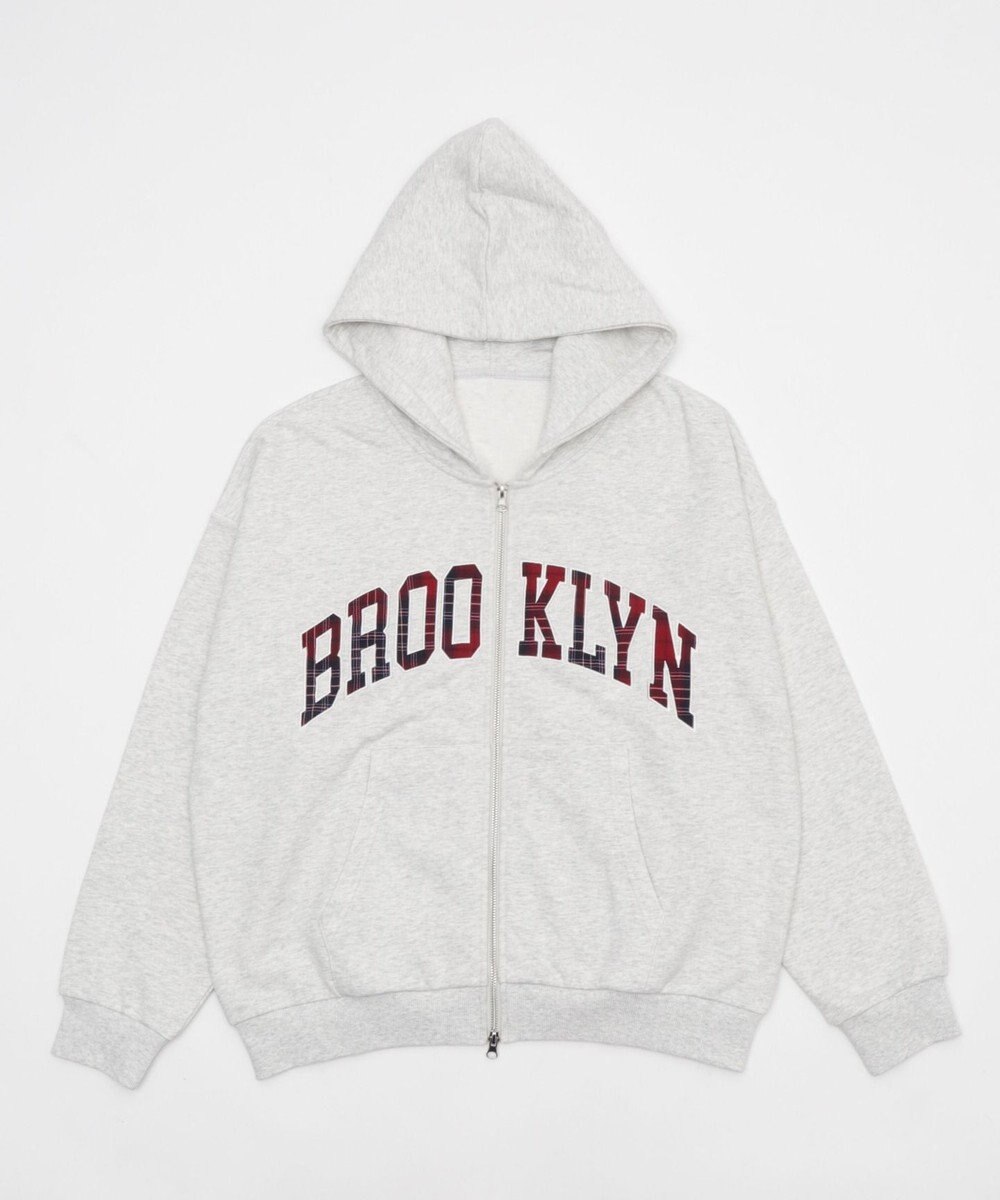 WEGO グラフィックBIGZIPパーカー 