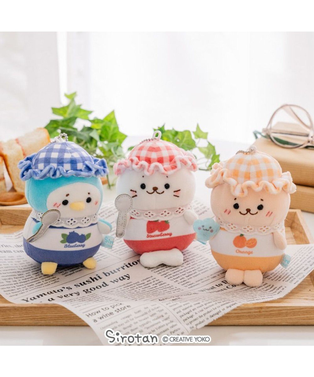 Mother garden しろたん ジャムキーホルダー 《いちごしろたん》 単品 