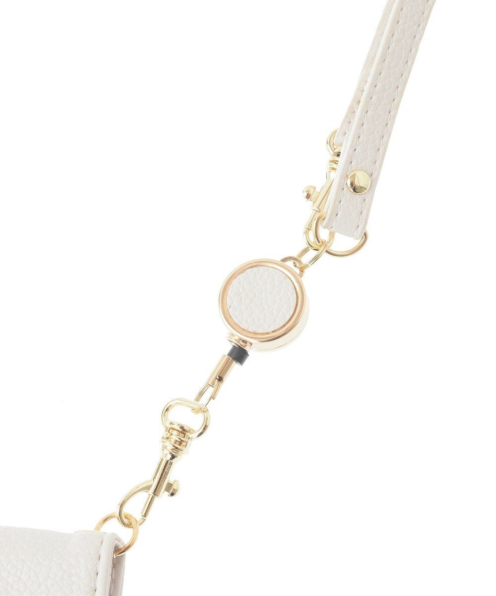 Maison de FLEUR 二つ折りリールパスケース 