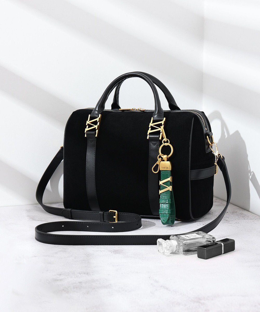 style code 【VerdeVari/ヴェルデヴァリ】スエードボストンバッグ 