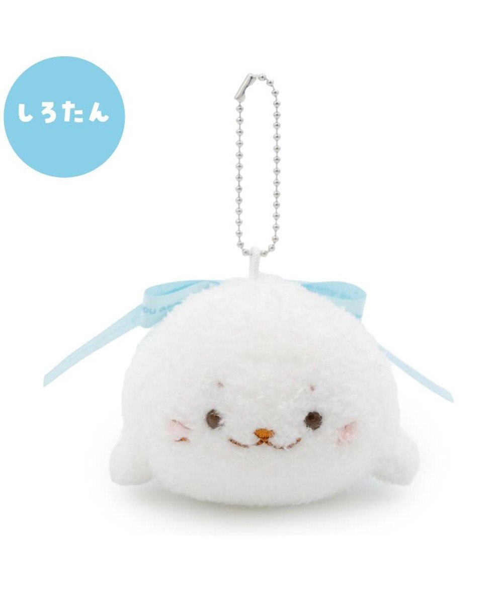 Mother garden しろたん リボンキーホルダー 《しろたん》 