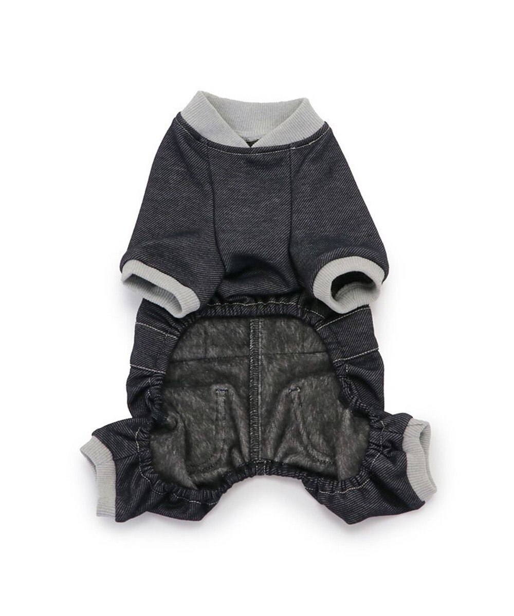 PET PARADISE Ｌｅｅ ニット デニム ロンパース 小型犬 