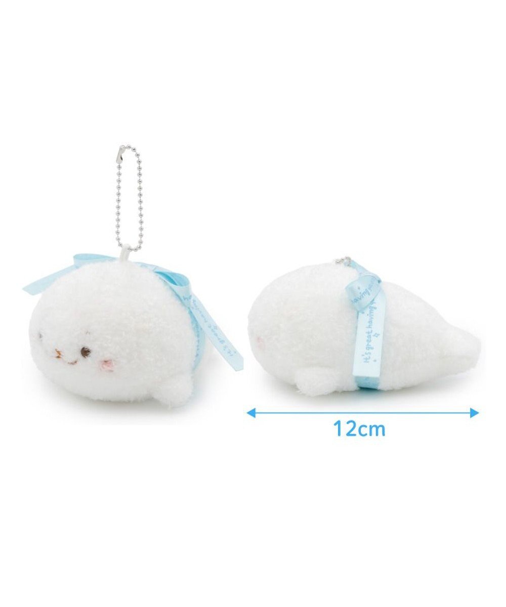 Mother garden しろたん リボンキーホルダー 《しろたん》 