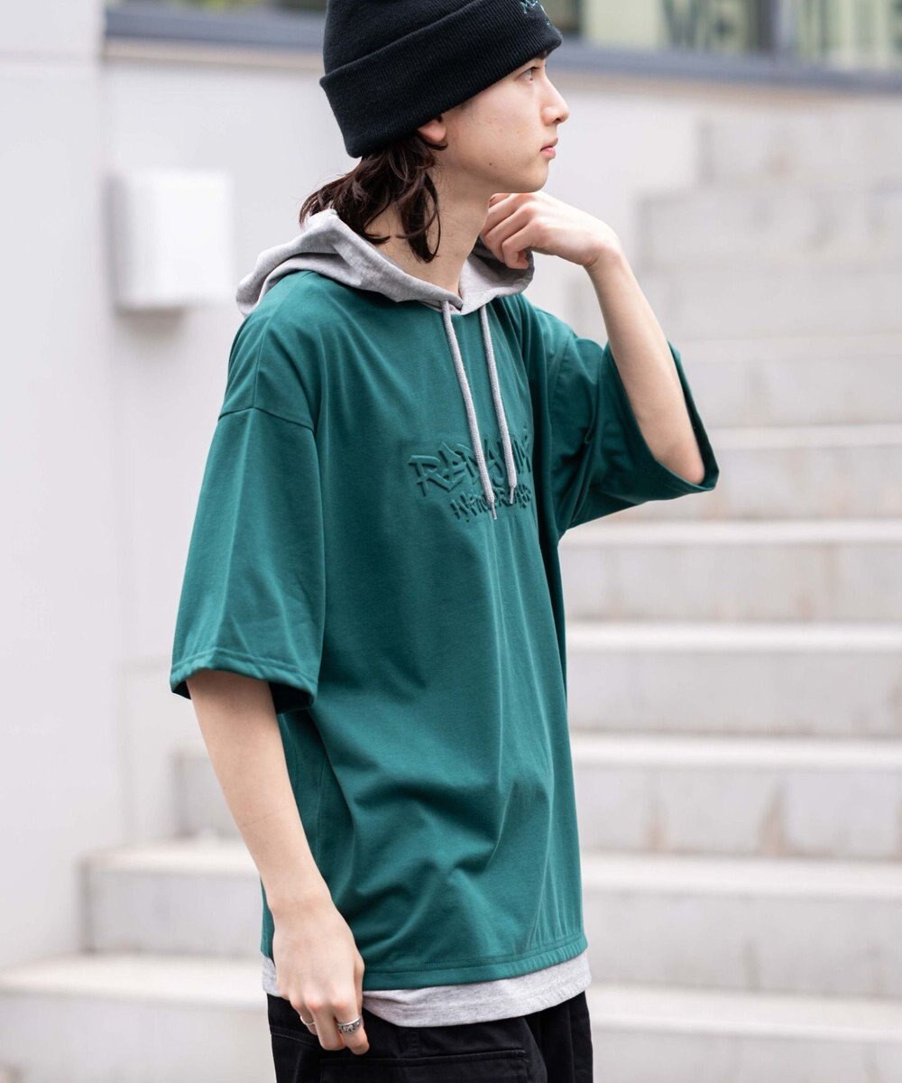 WEGO 【接触冷感/ユニセックス着用ITEM】エンボスロゴグラフィックTPK（SS） 