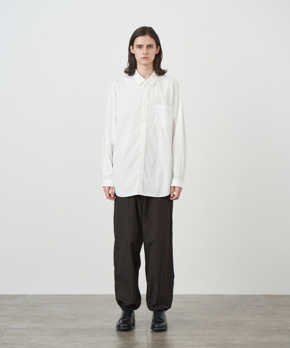 ATON SUVIN BROAD | ウォッシュドシャツ - UNISEX 