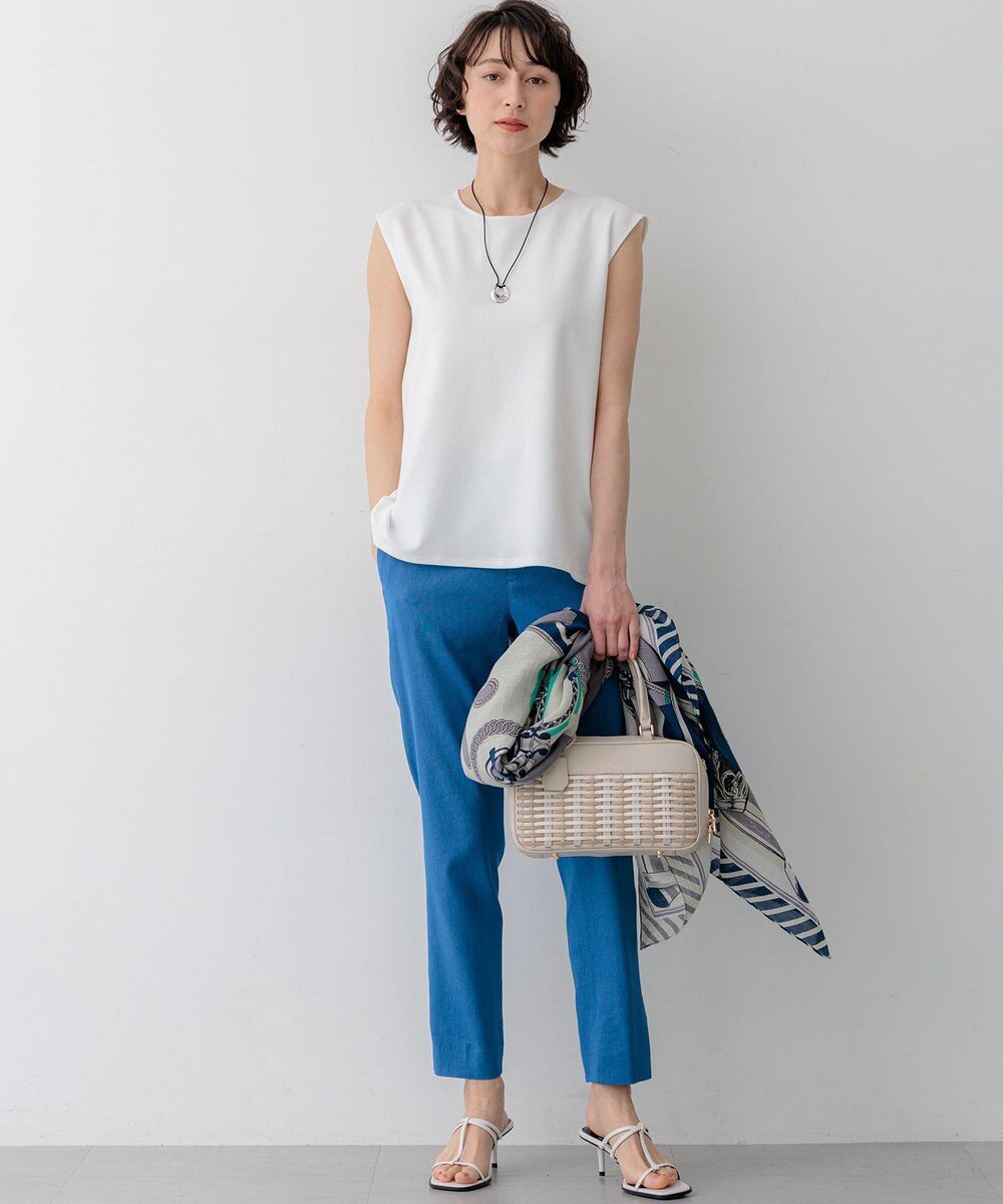 23区 【先行予約】ジョーゼットフレンチスリーブ カットソー 