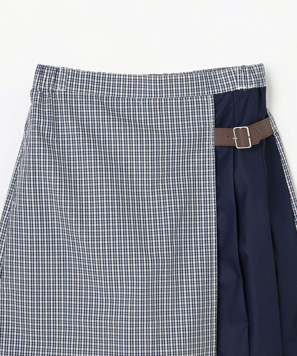 組曲 KIDS 【150-170㎝】 チェックプリーツ キュロット 