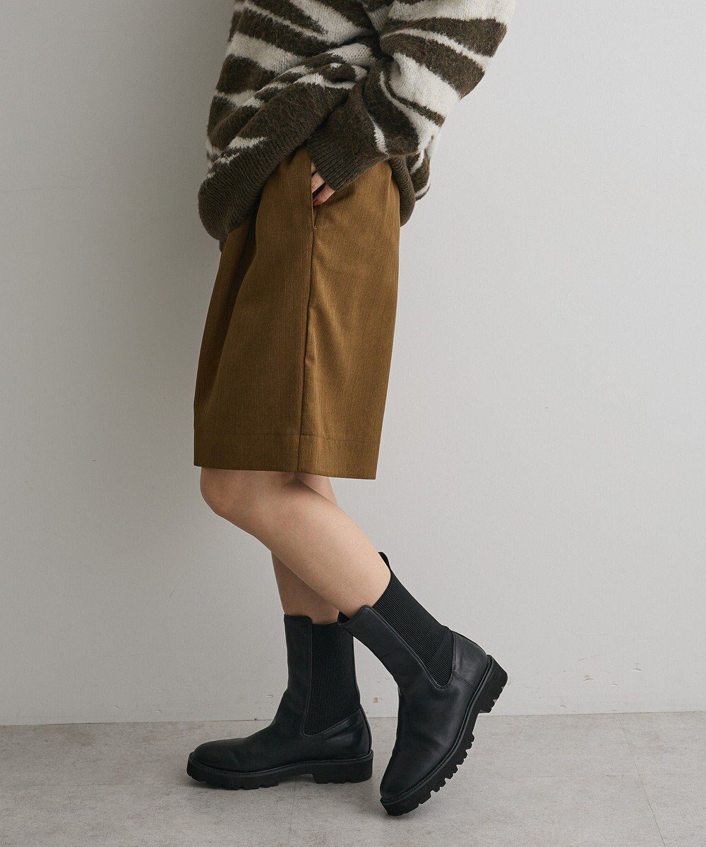 CRAFT STANDARD BOUTIQUE ウエストコードハーフパンツ 