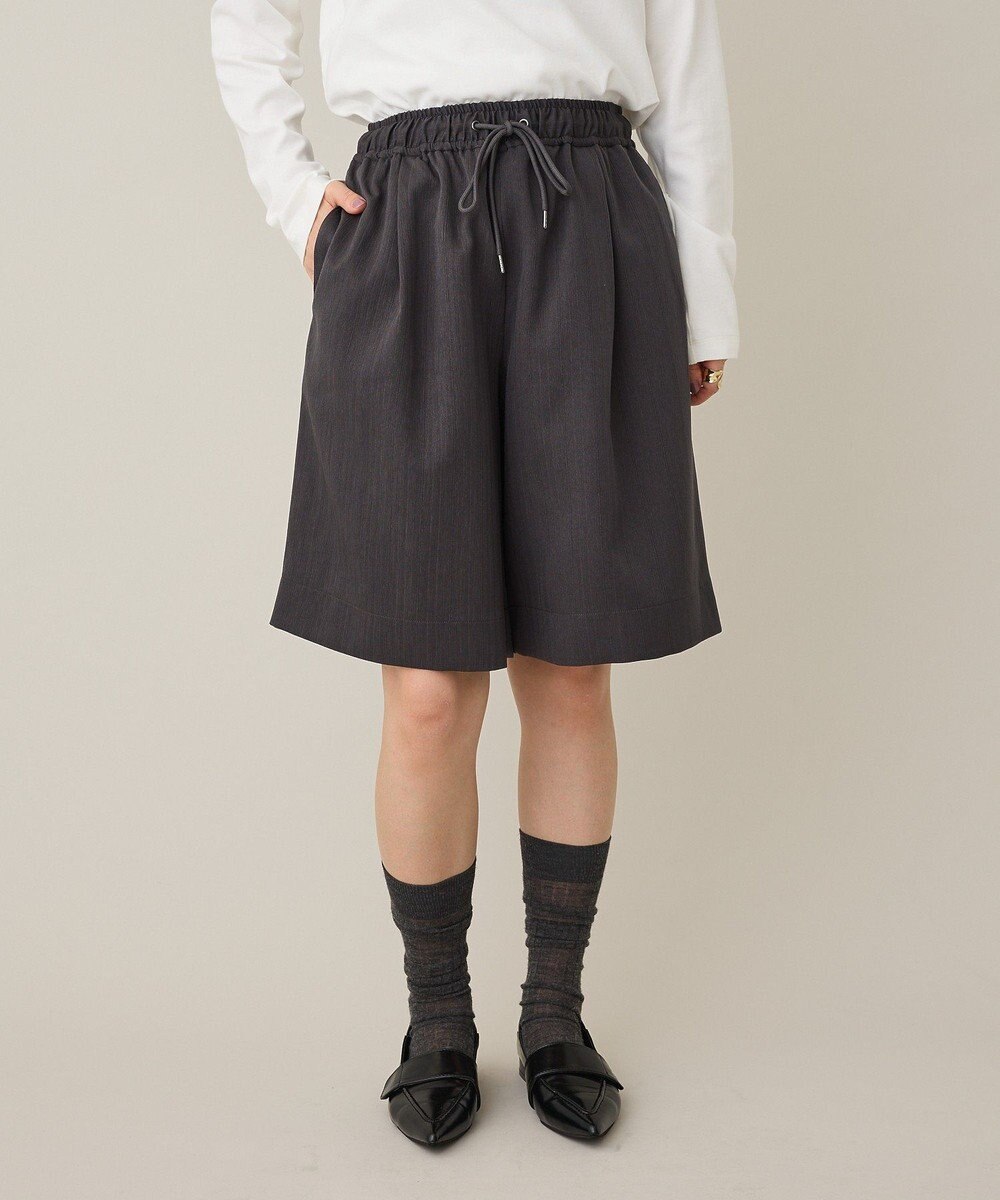 CRAFT STANDARD BOUTIQUE ウエストコードハーフパンツ 