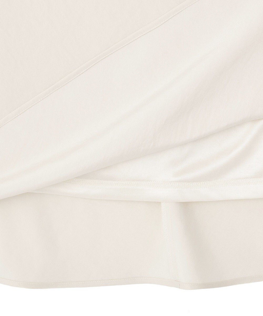 Green Parks 光沢サテンナロースカート 