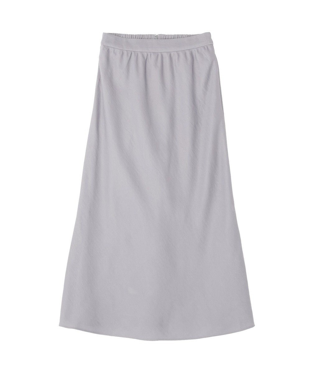 Green Parks 光沢サテンナロースカート 