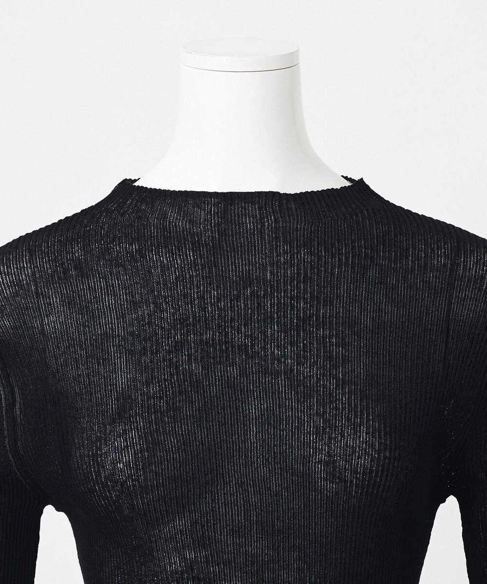 23区 S 【GOLD LABEL】コットンリネンシアー ニット 