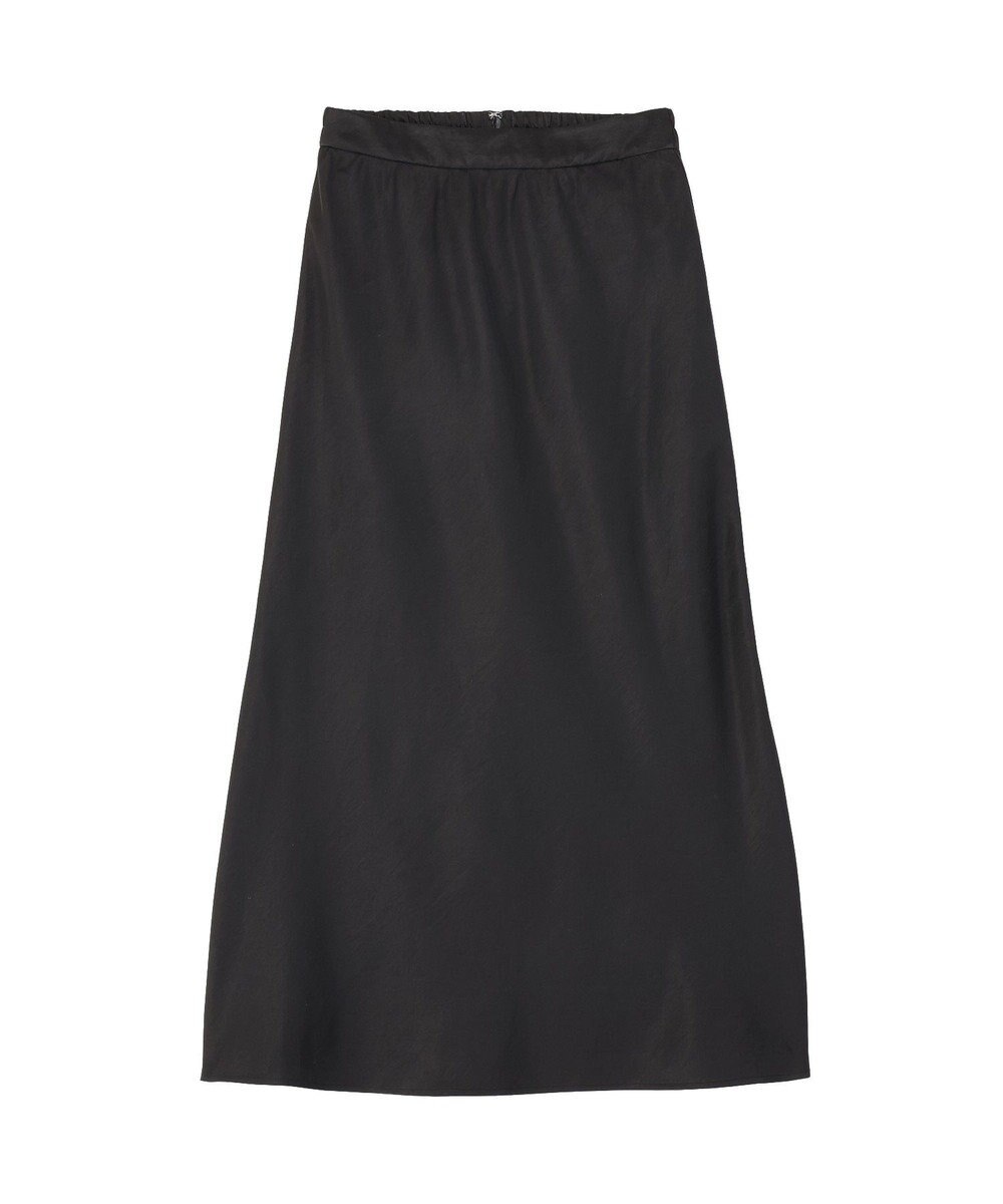 Green Parks 光沢サテンナロースカート 