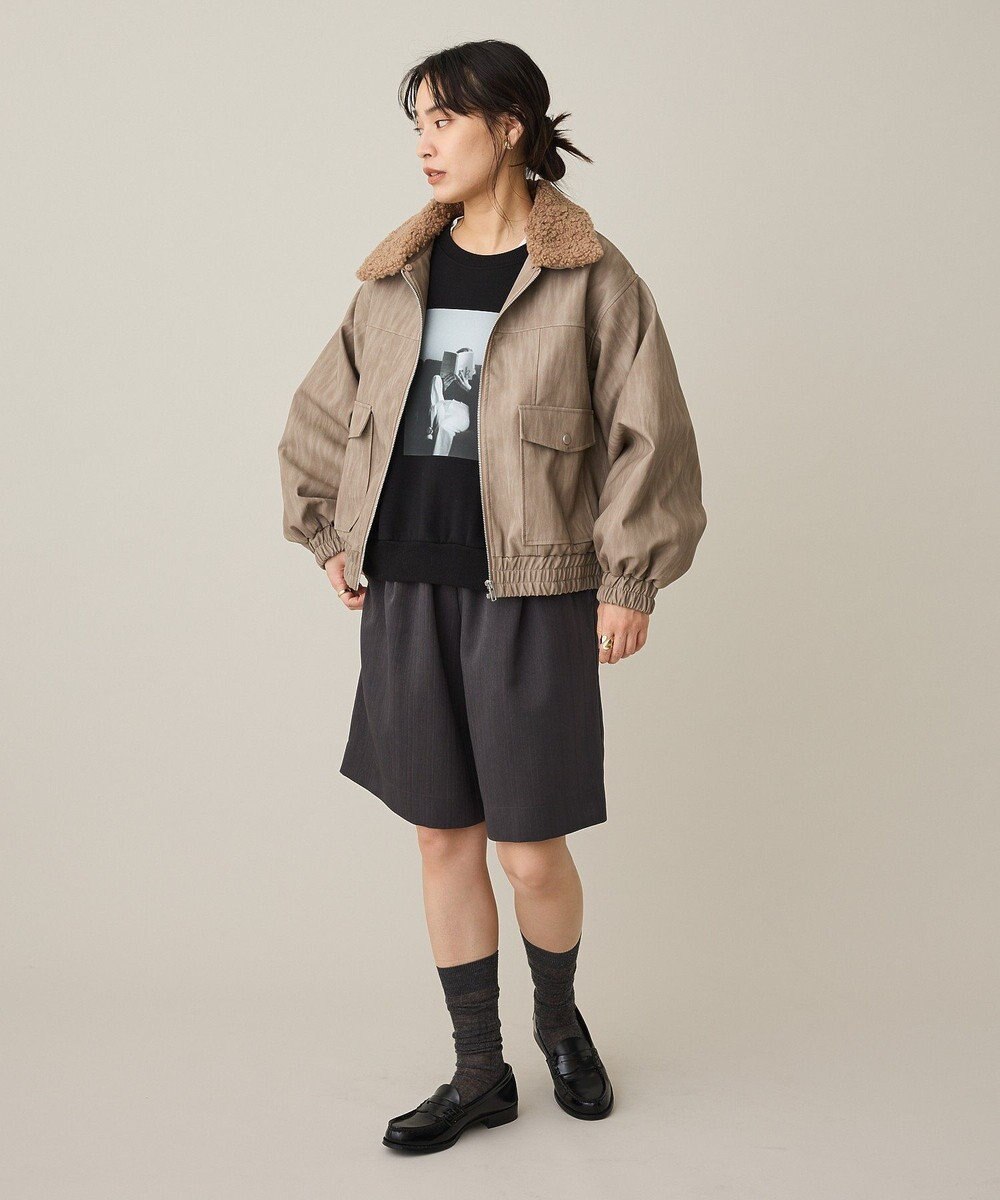 CRAFT STANDARD BOUTIQUE ウエストコードハーフパンツ 