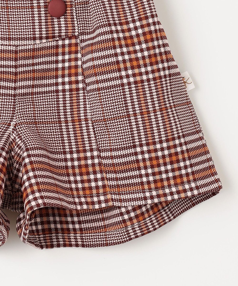 組曲 KIDS 【110-140㎝】Chocolat de check キュロット 