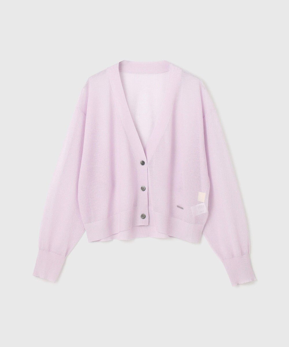 GRACE CONTINENTAL シアージョーゼットカーディガン 