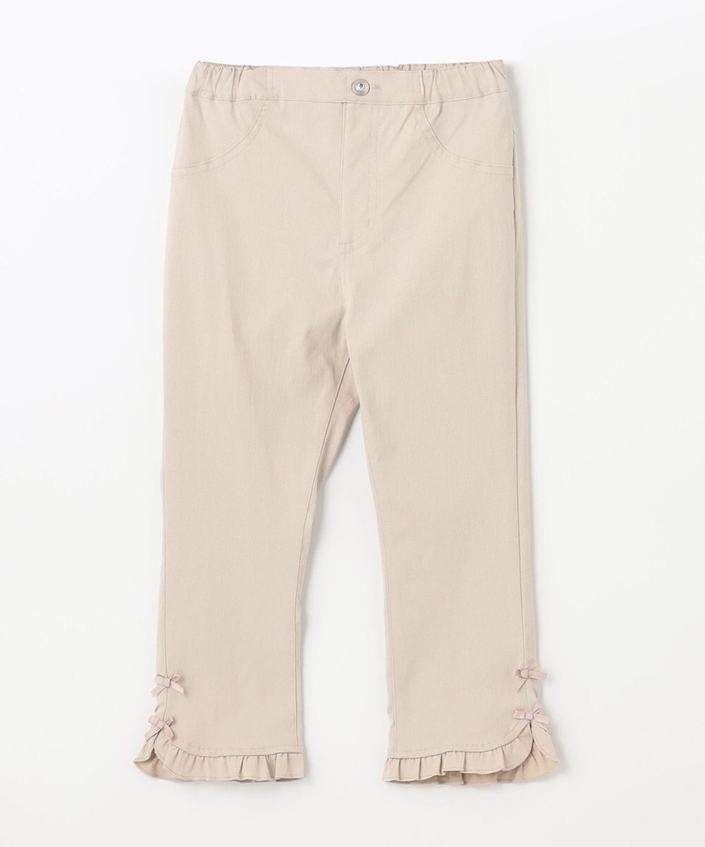 ANY KIDS フリル カプリ パンツ 