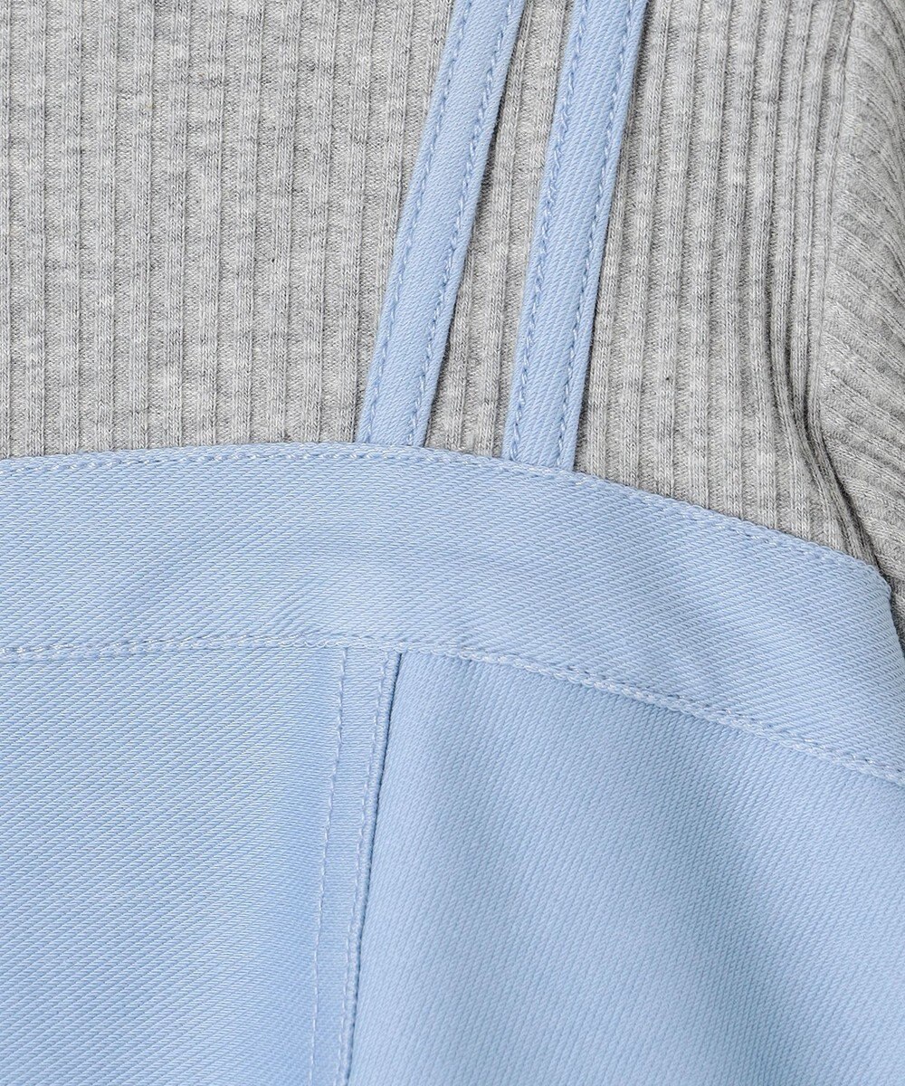 組曲 KIDS 【110-140㎝】 チェックドッキング ワンピース 