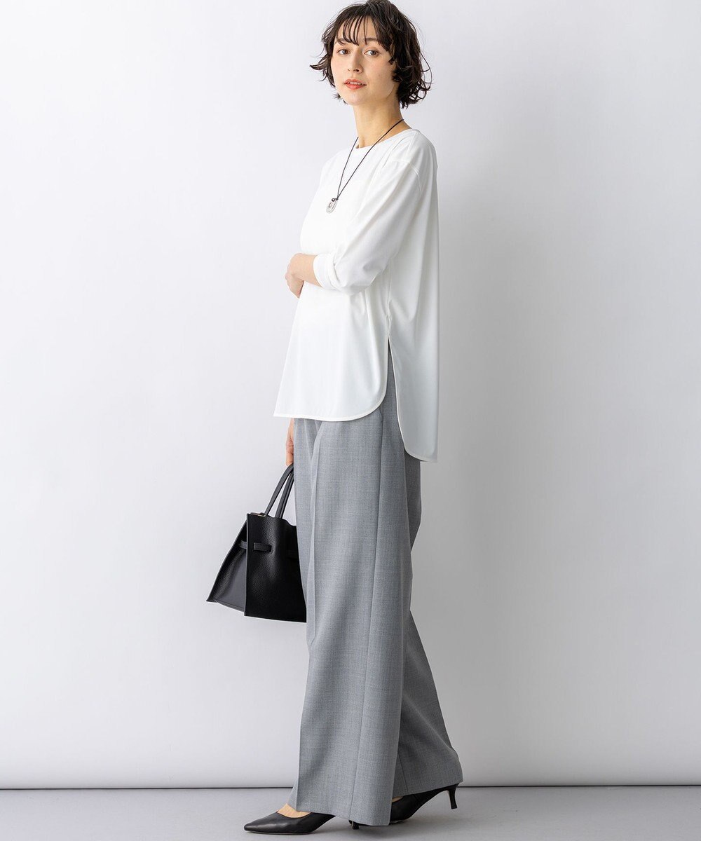 23区 【先行予約】ジョーゼットトリコット TEEブラウス 