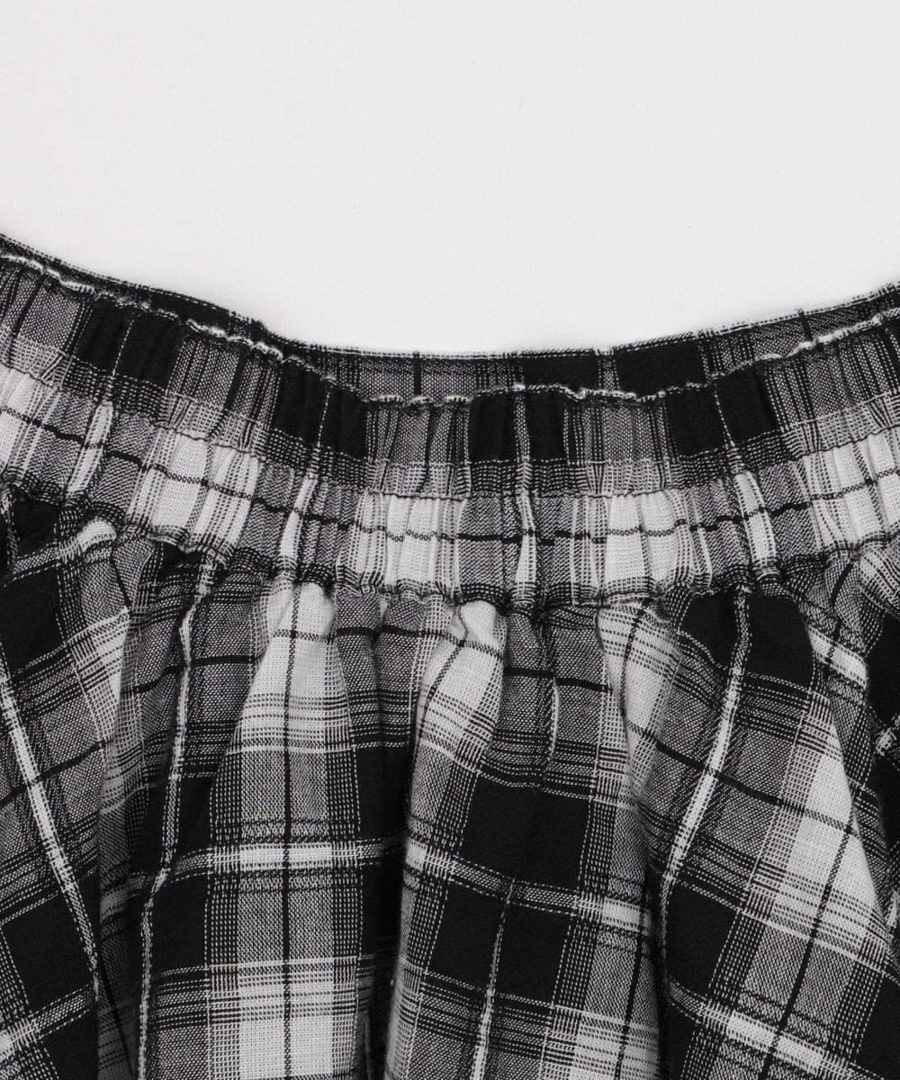 WEGO ランダムヘムチェックミニスカート 