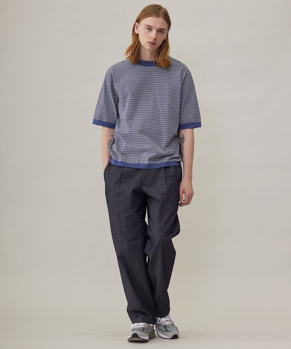 UNFILO MENS FINE MOVE クルーネック ニット [24年春夏商品] 